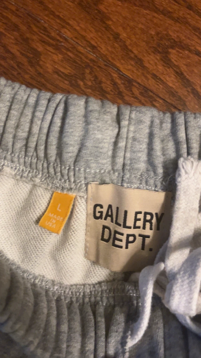 Gallery Dept. Sweatpants Grey Size L - photo 2