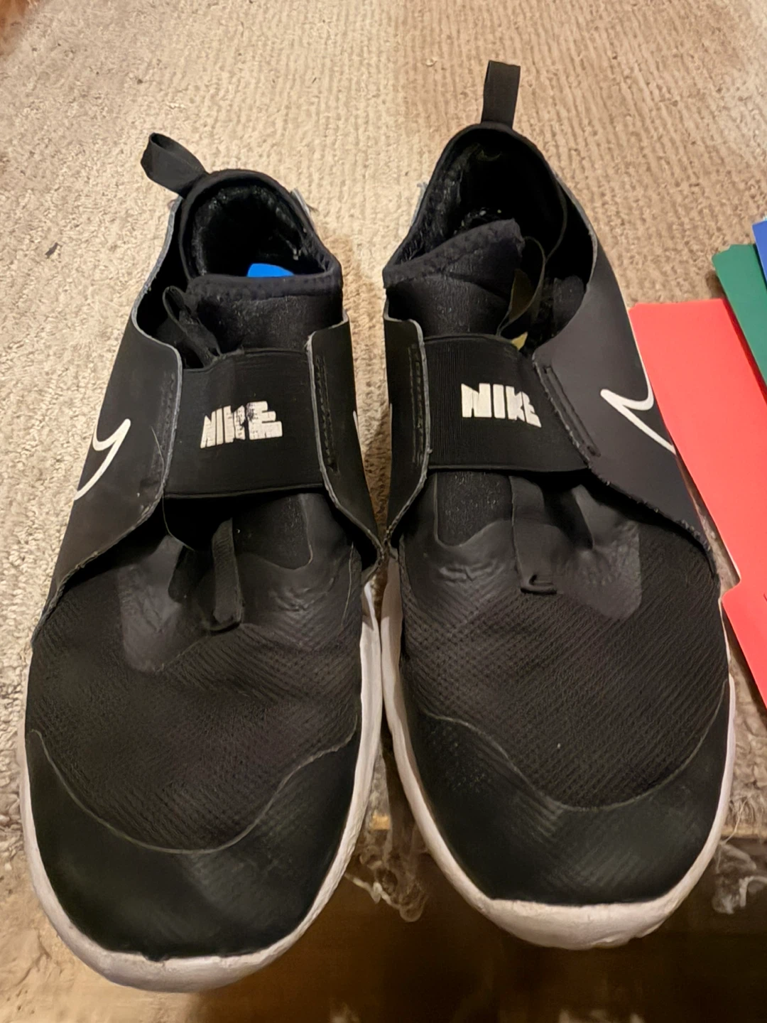 Kids Nike Black Slip-On Shoes - photo 2