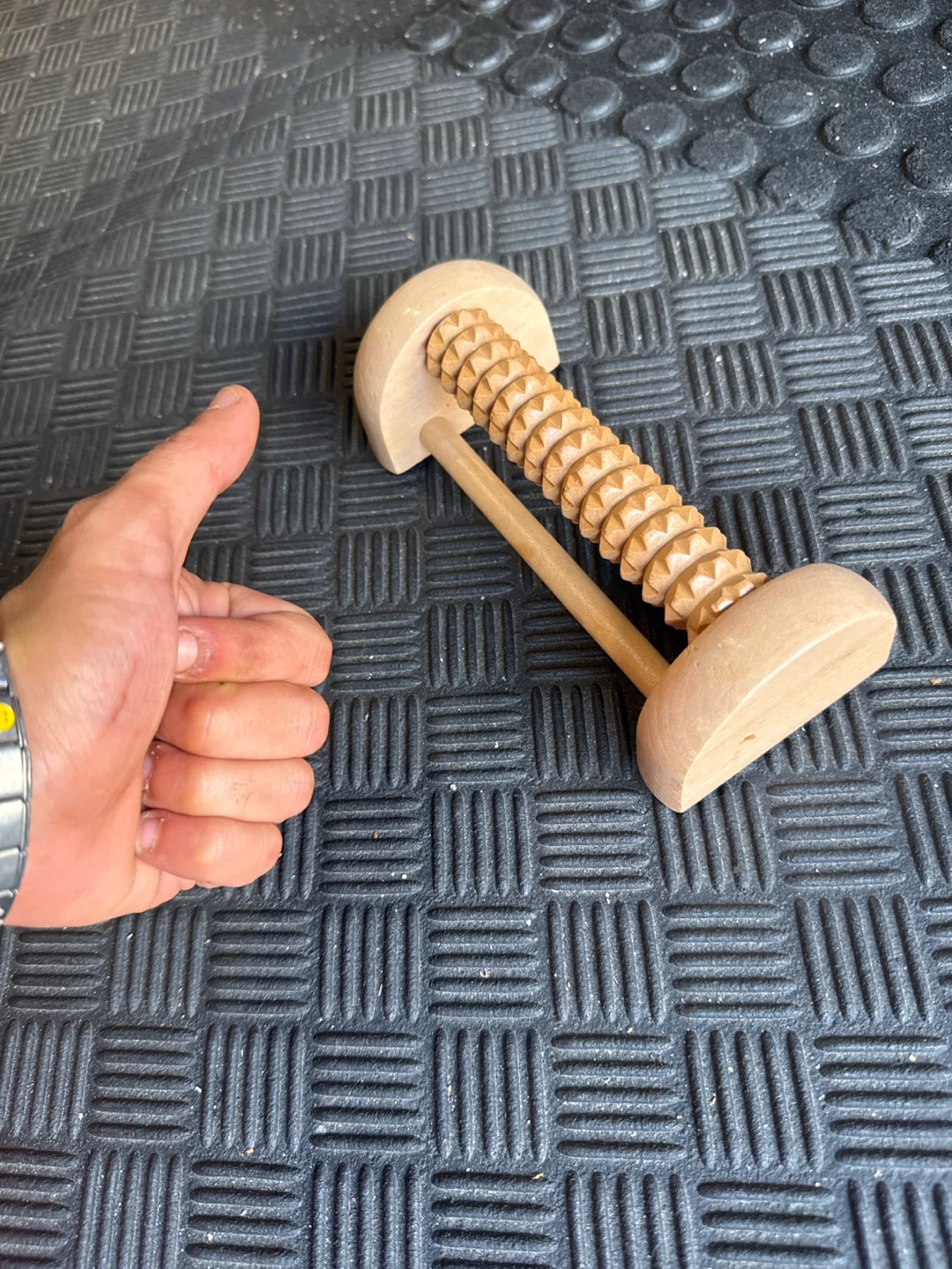 Wooden Foot Massage Roller