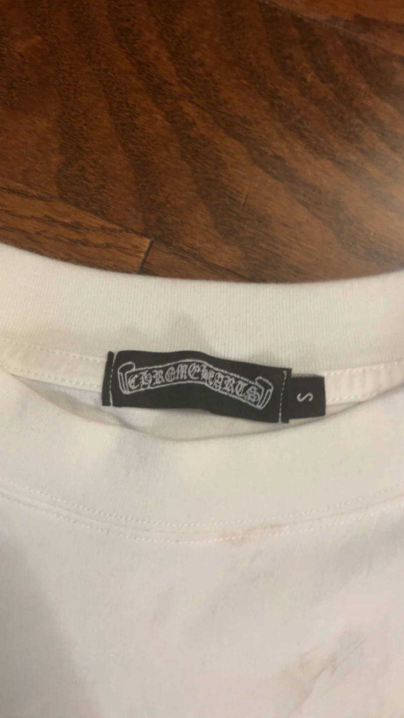 Chrome Hearts White Long Sleeve T-Shirt - photo 2