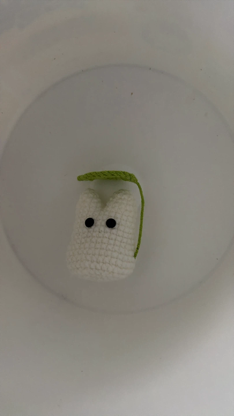 Crocheted Tooth Plush Toy
