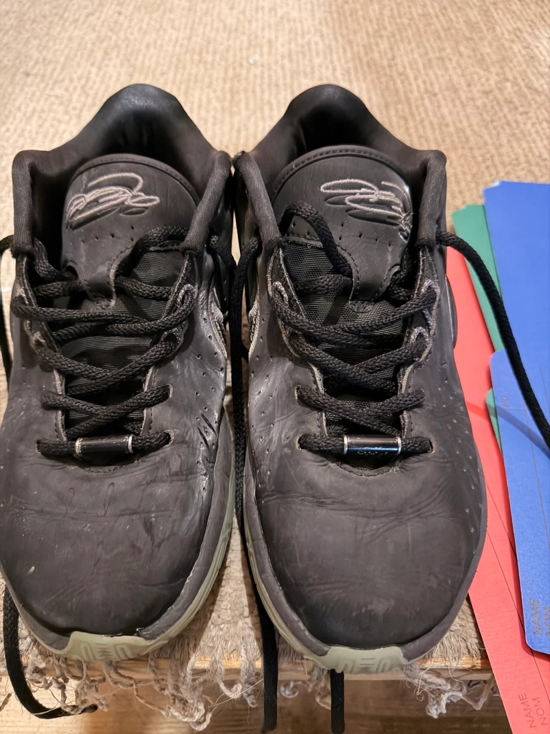 Kids Nike LeBron Basketball Shoes Black - photo 2