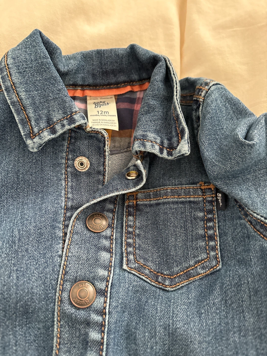 Baby OshKosh overalls and The Children's Place jeans - photo 2