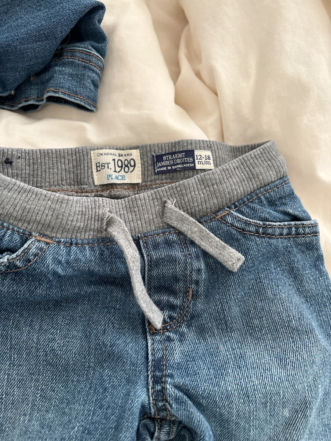 Baby OshKosh overalls and The Children's Place jeans - photo 3