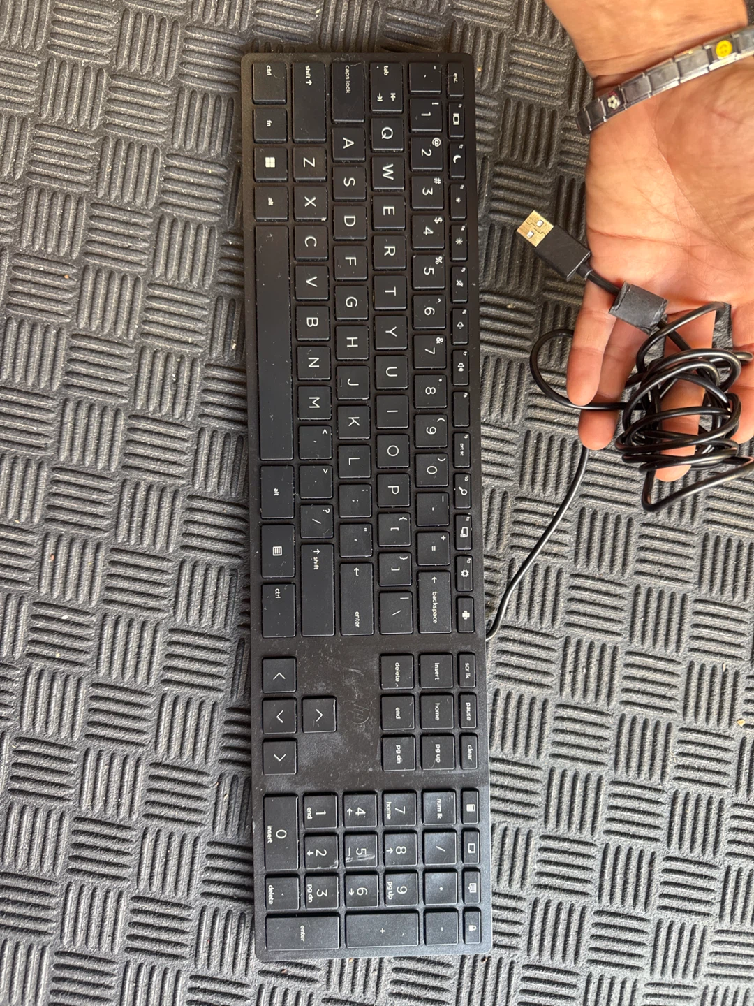 HP Wired Keyboard - photo 2