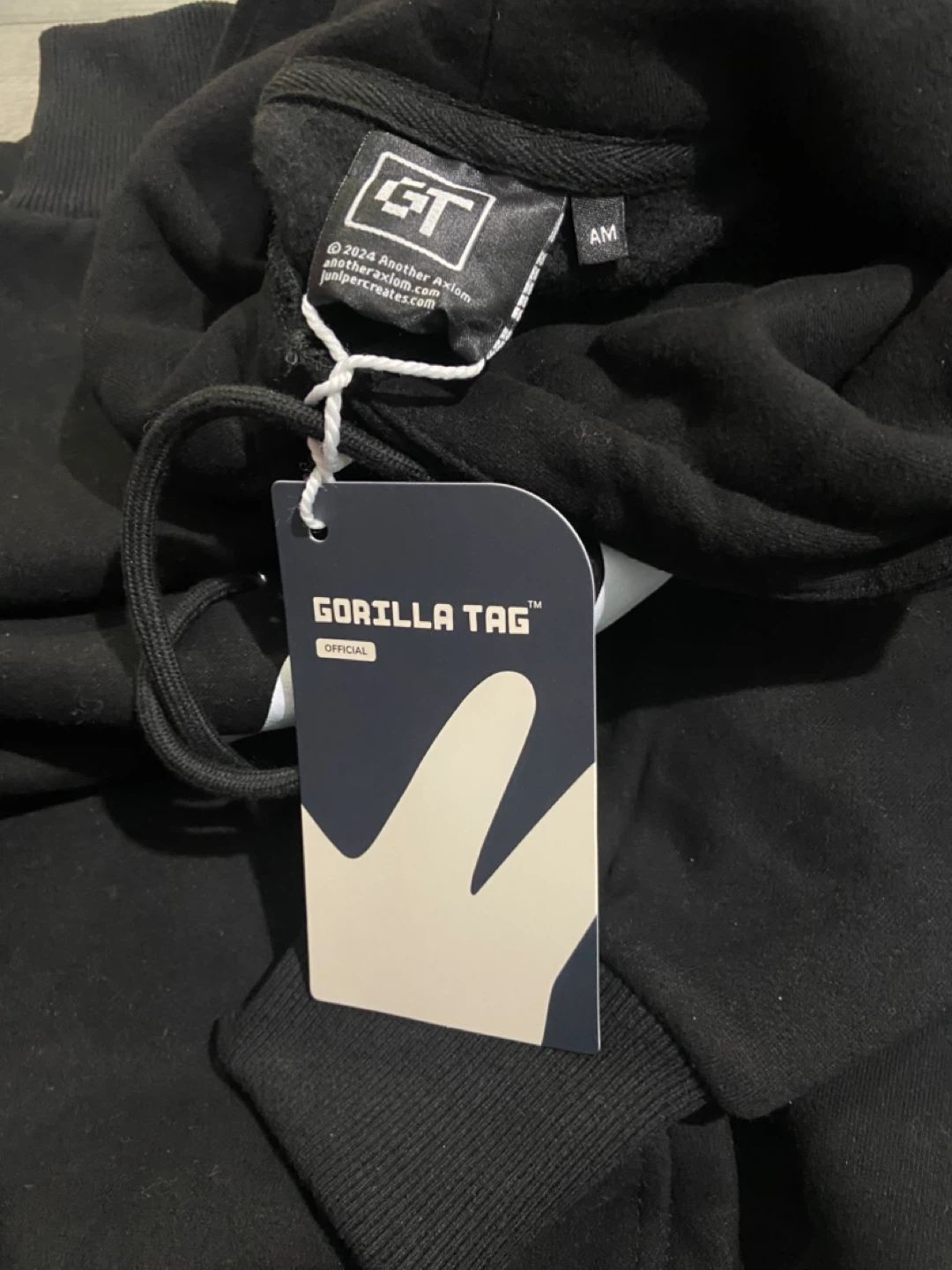 Gorilla Tag Hoodie - Black - Size AM - photo 2