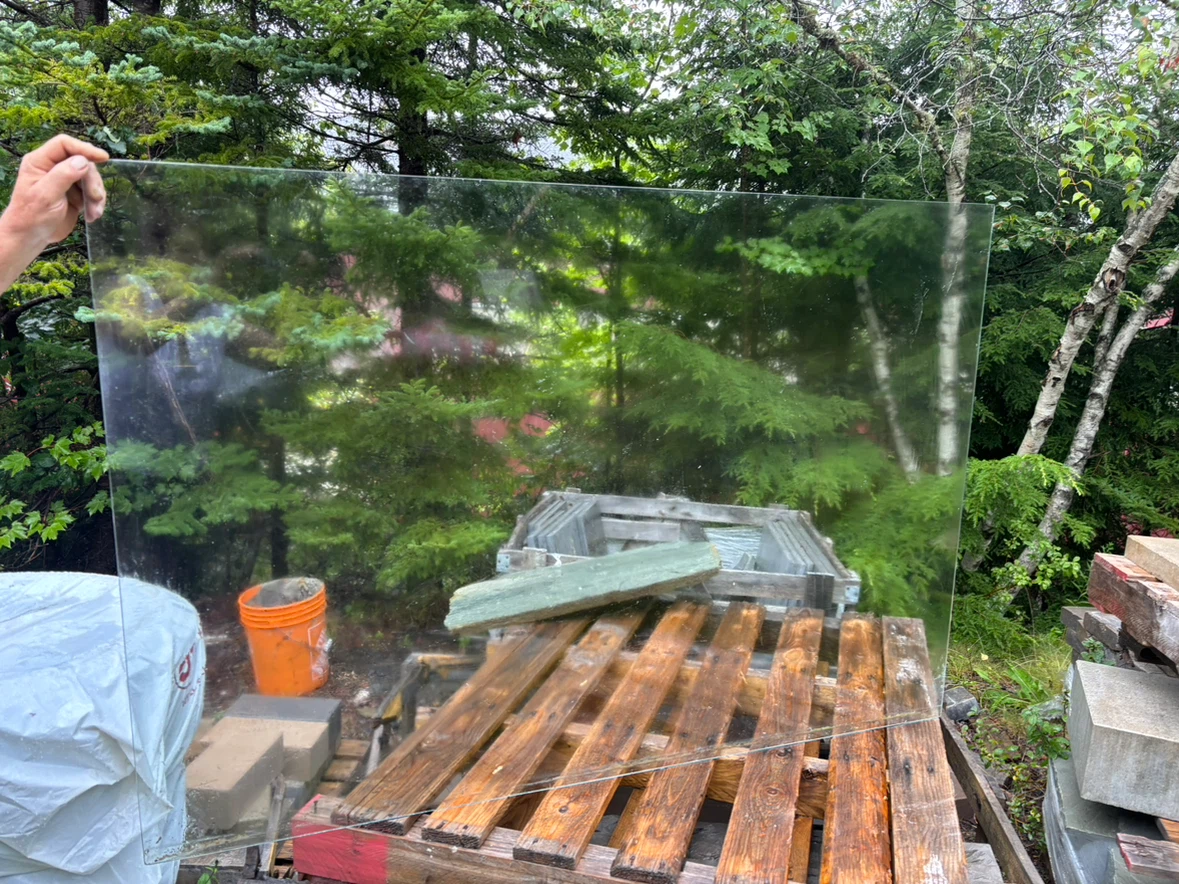Frosted and clear deck panels - photo 4