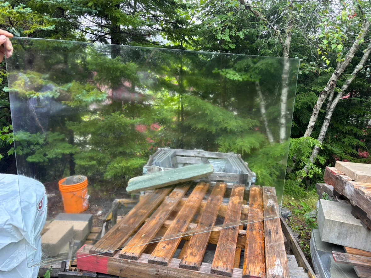 Frosted and clear deck panels - photo 5
