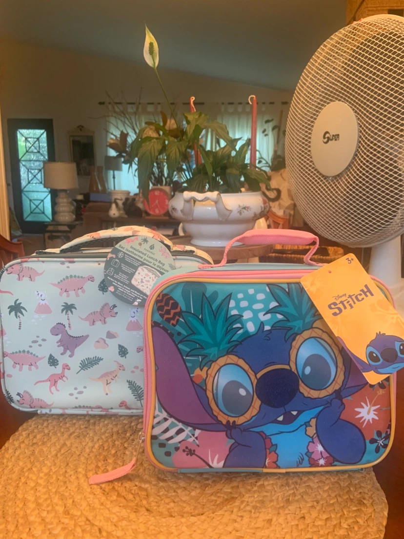 Manna Insulated Lunch Bag & Disney Stitch Lunch Box