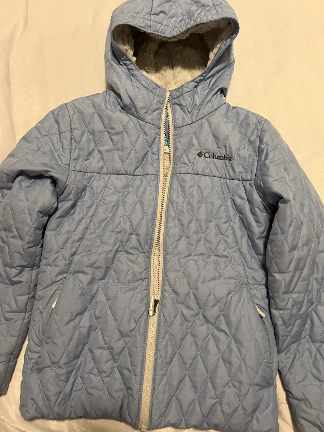 Kids Columbia Quilted Hooded Jacket  for sale
