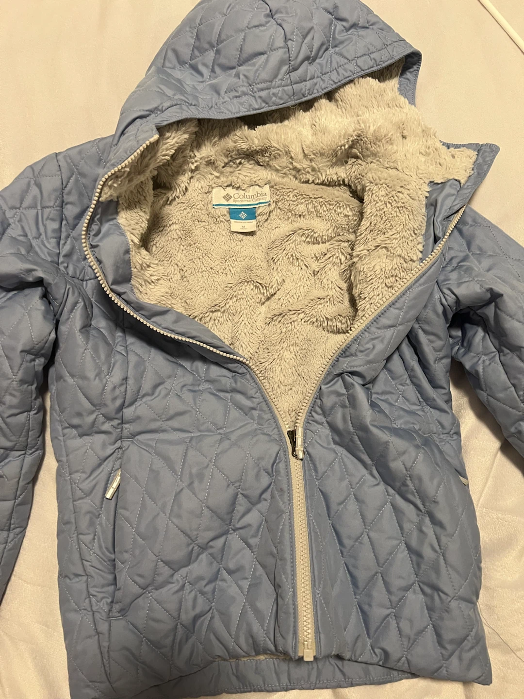 Kids Columbia Quilted Hooded Jacket  for sale - photo 2