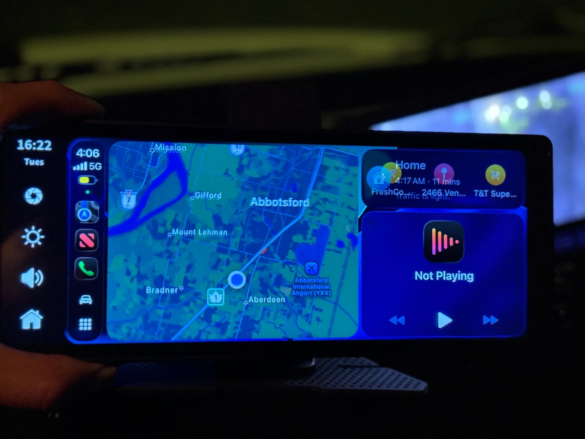 Apple Carplay And Android Auto Dash And Reverse Camera