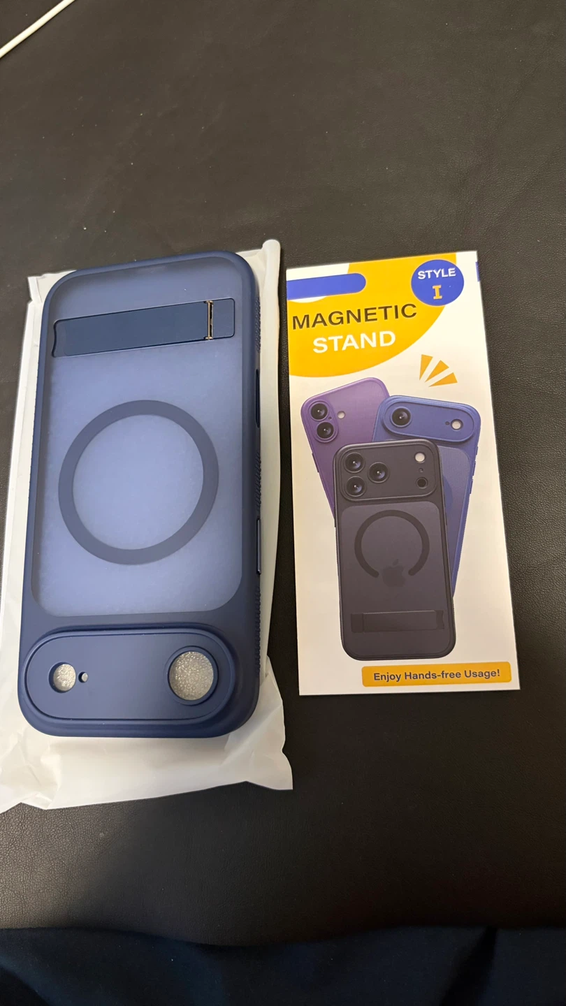Magnetic Stand Phone Case for iPhone - photo 2