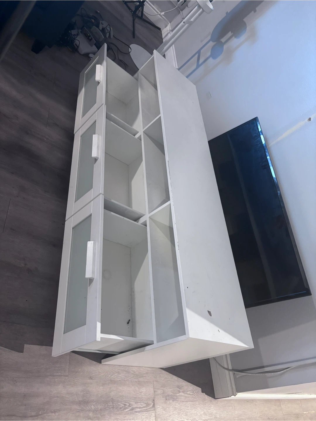 IKEA White TV Stand Media Console