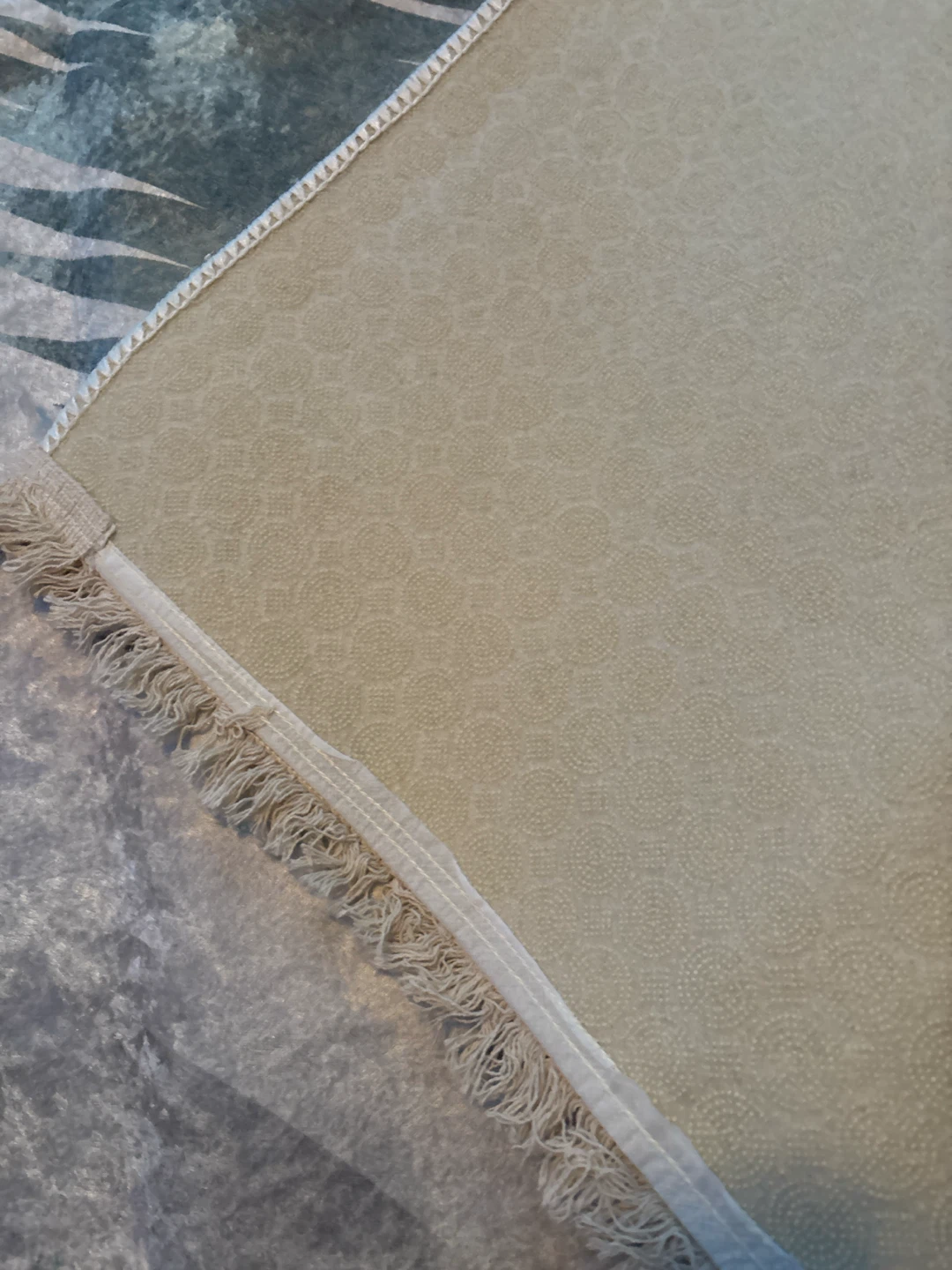 Tropical Leaf Print Area Rug - photo 3
