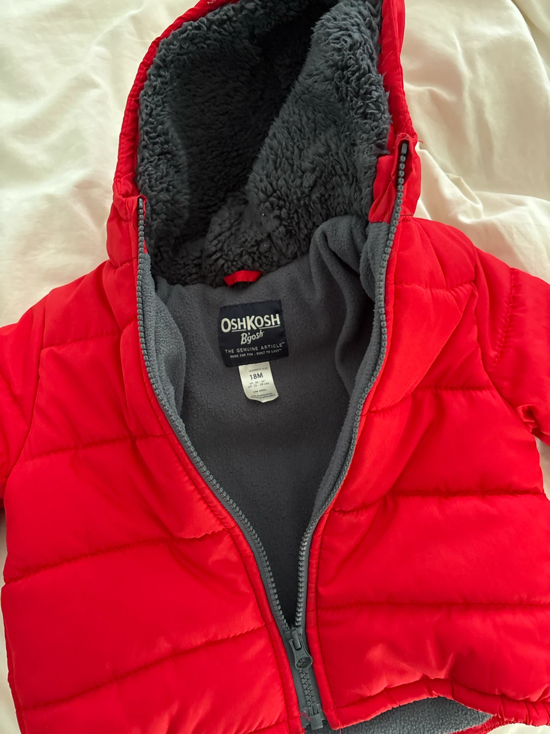 Oshkosh Winter Jacket - 18mos - photo 2