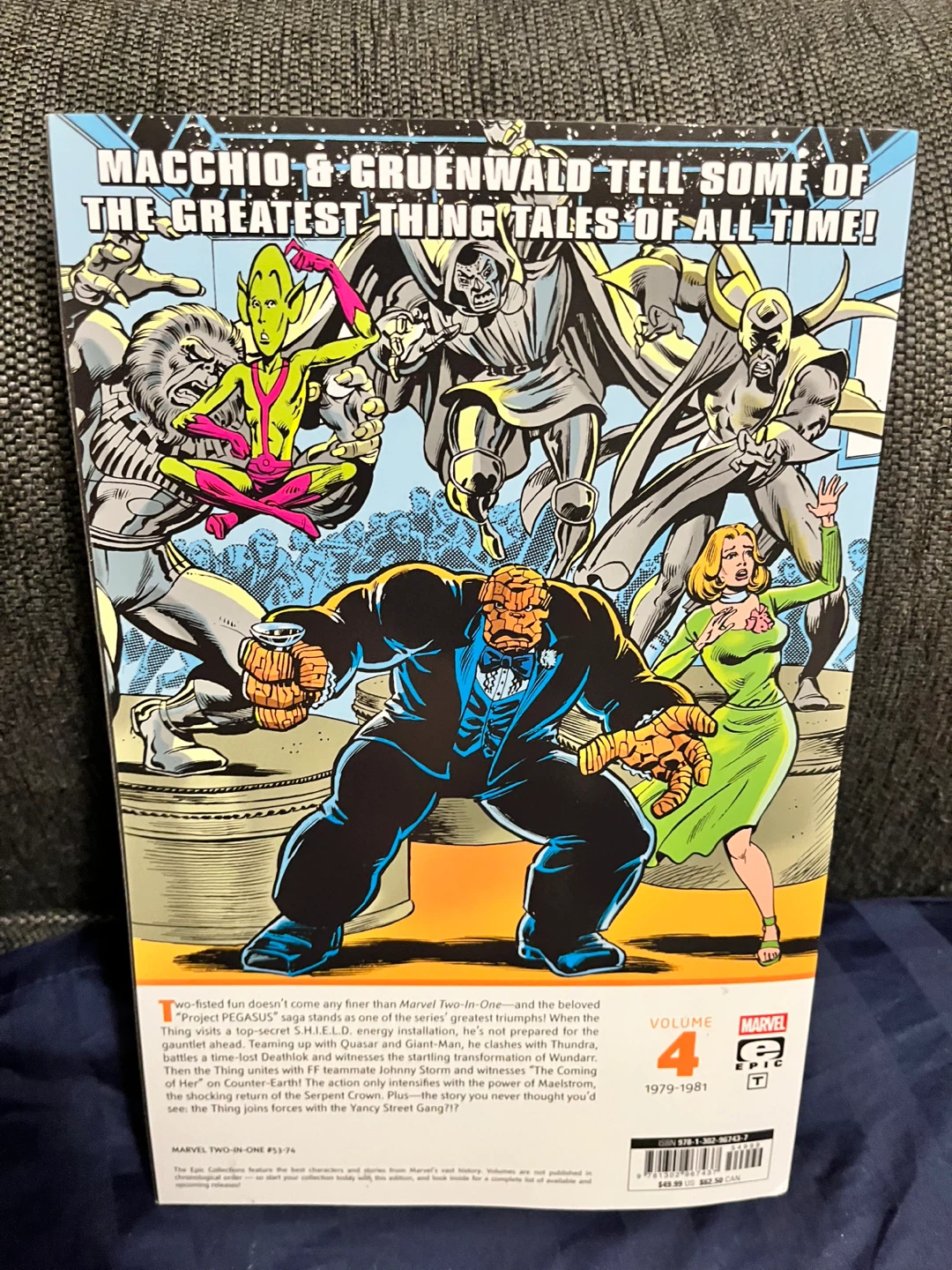 Marvel Two-in-One Epic Collection Vol. 4 Graphic Novel - photo 2