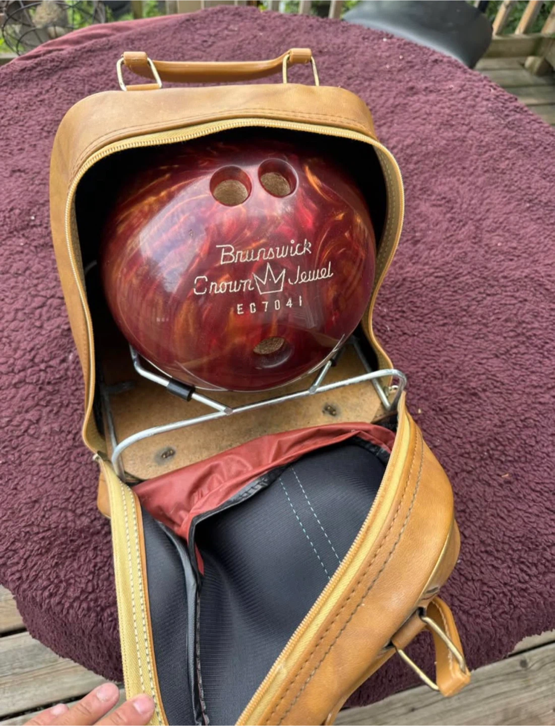 Brunswick Crown Jewel Bowling Ball Bag