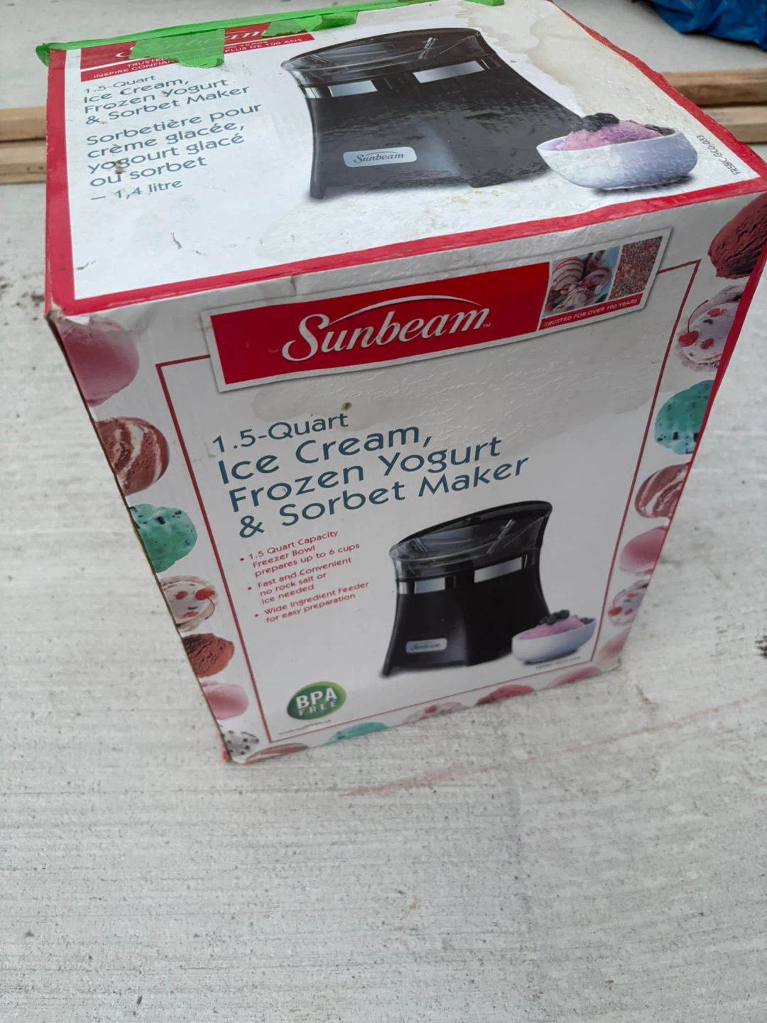 Sunbeam 1.5-Quart Ice Cream Maker - photo 2