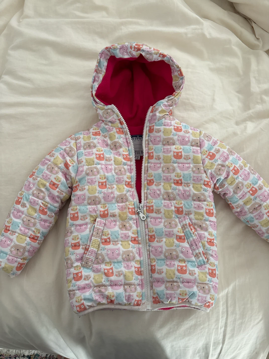 Miniks Kids of the World Cat Print Jacket