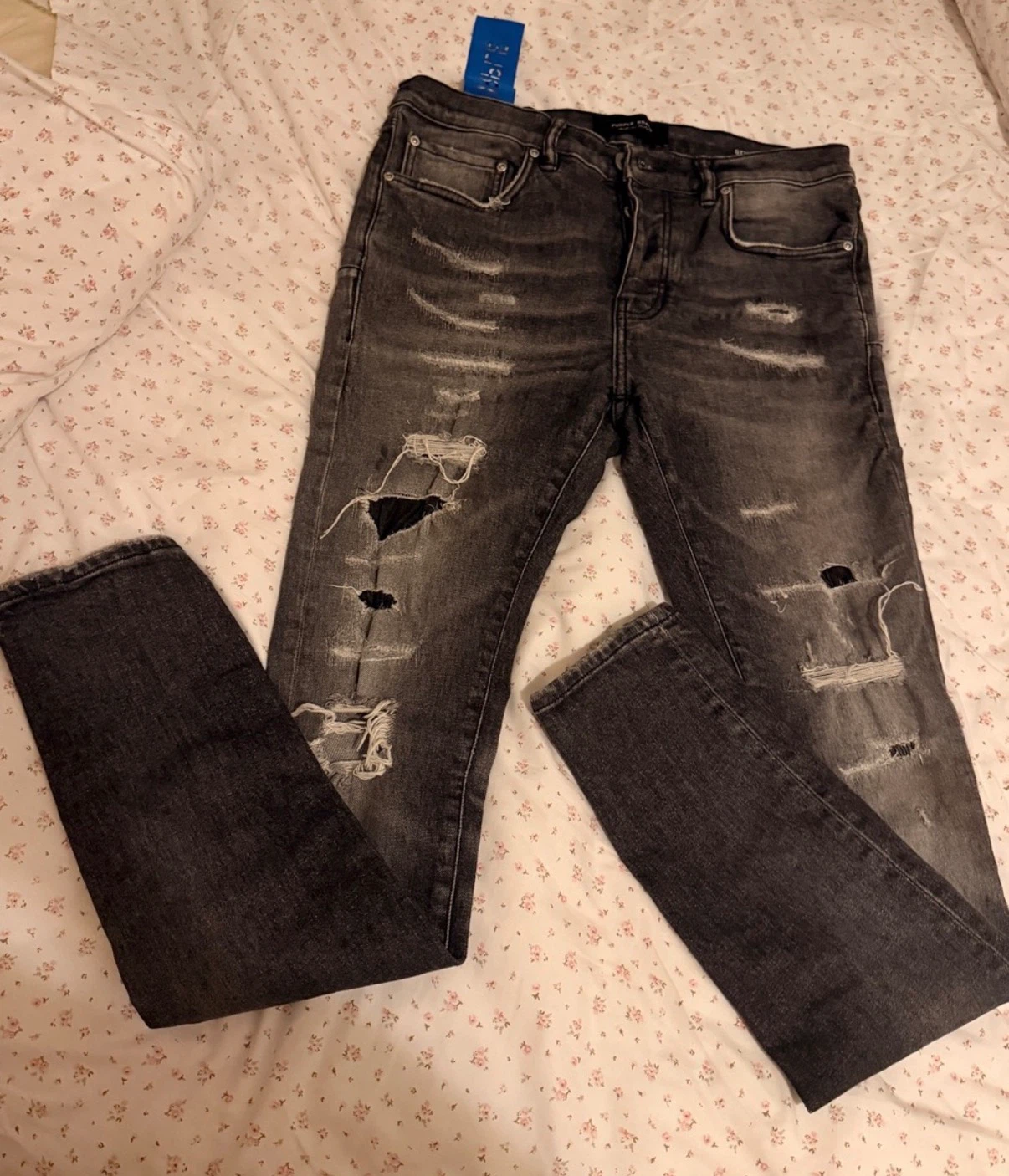 Purple Brand skinny Distressed Jeans - photo 2