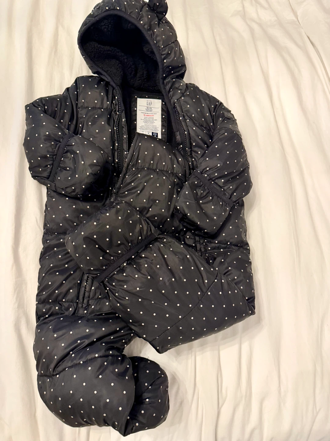 EUC Baby GAP ColdControl Ultra Max snowsuit - 18-24 months - photo 2