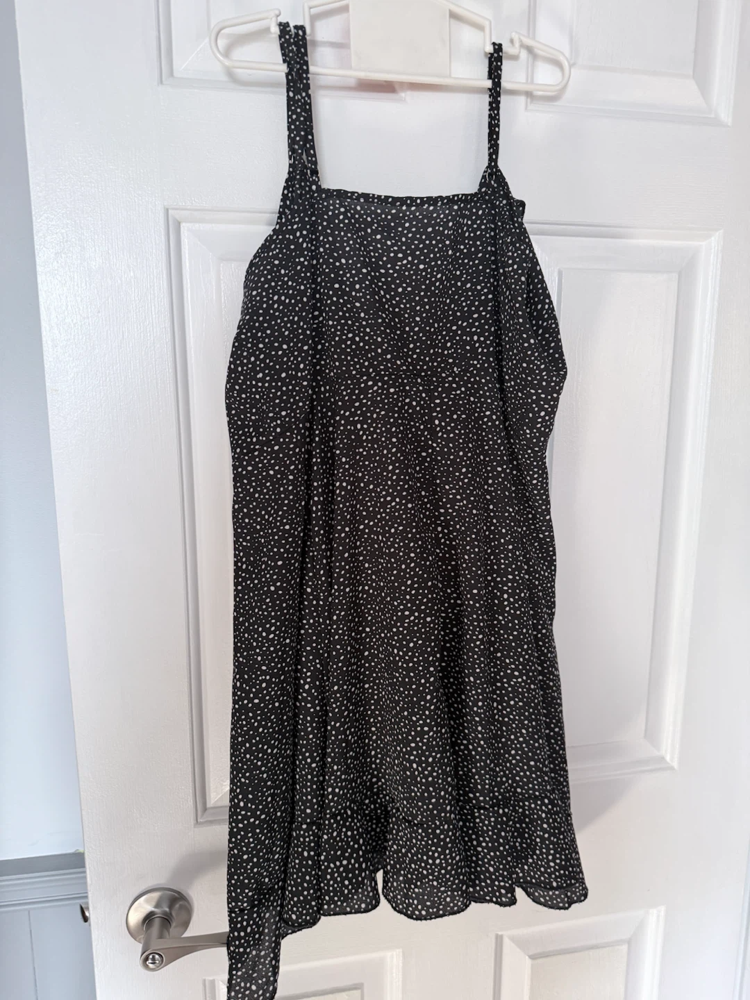 Polka Dot Mini bathing suit cover-up. size M