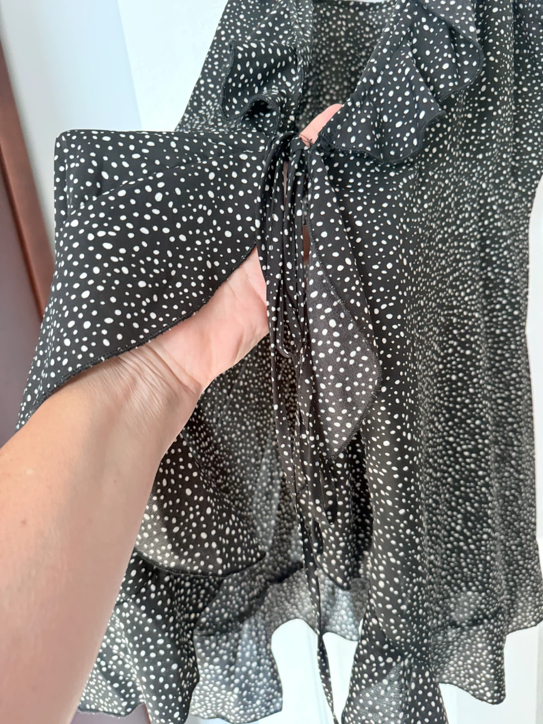 Polka Dot Mini bathing suit cover-up. size M - photo 4