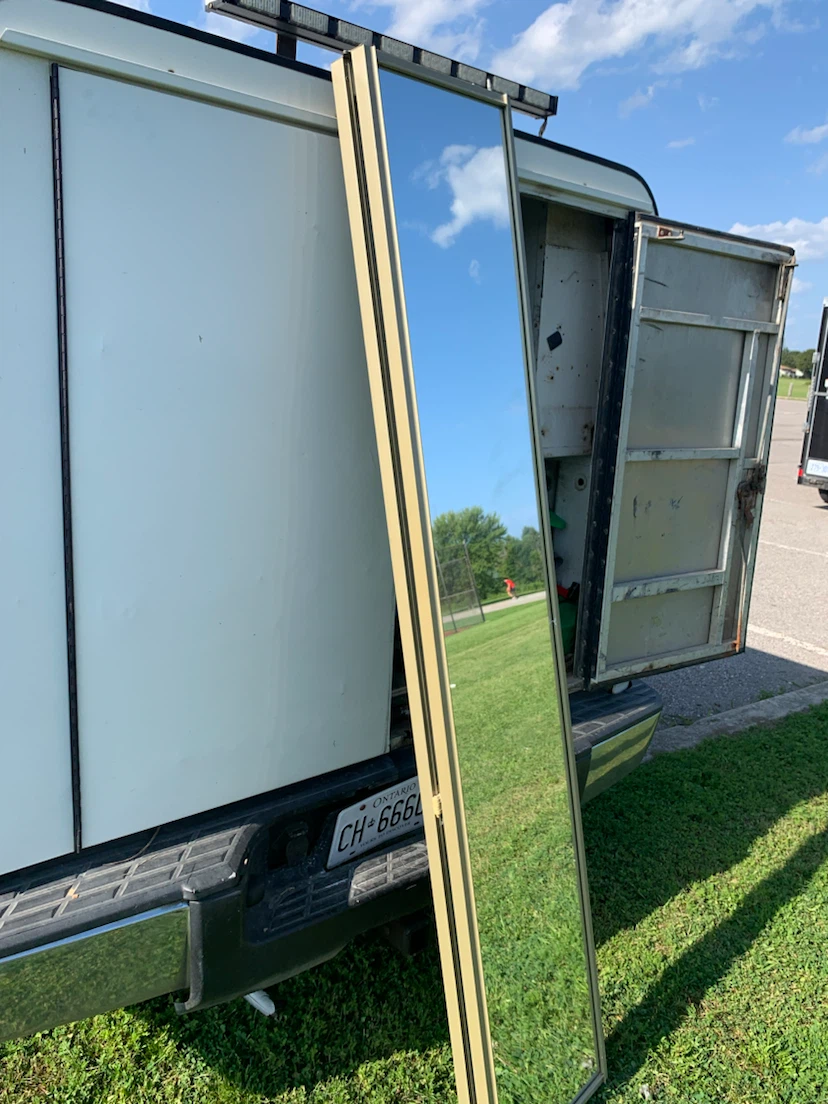 Tall Framed Mirrors (Set of 2)