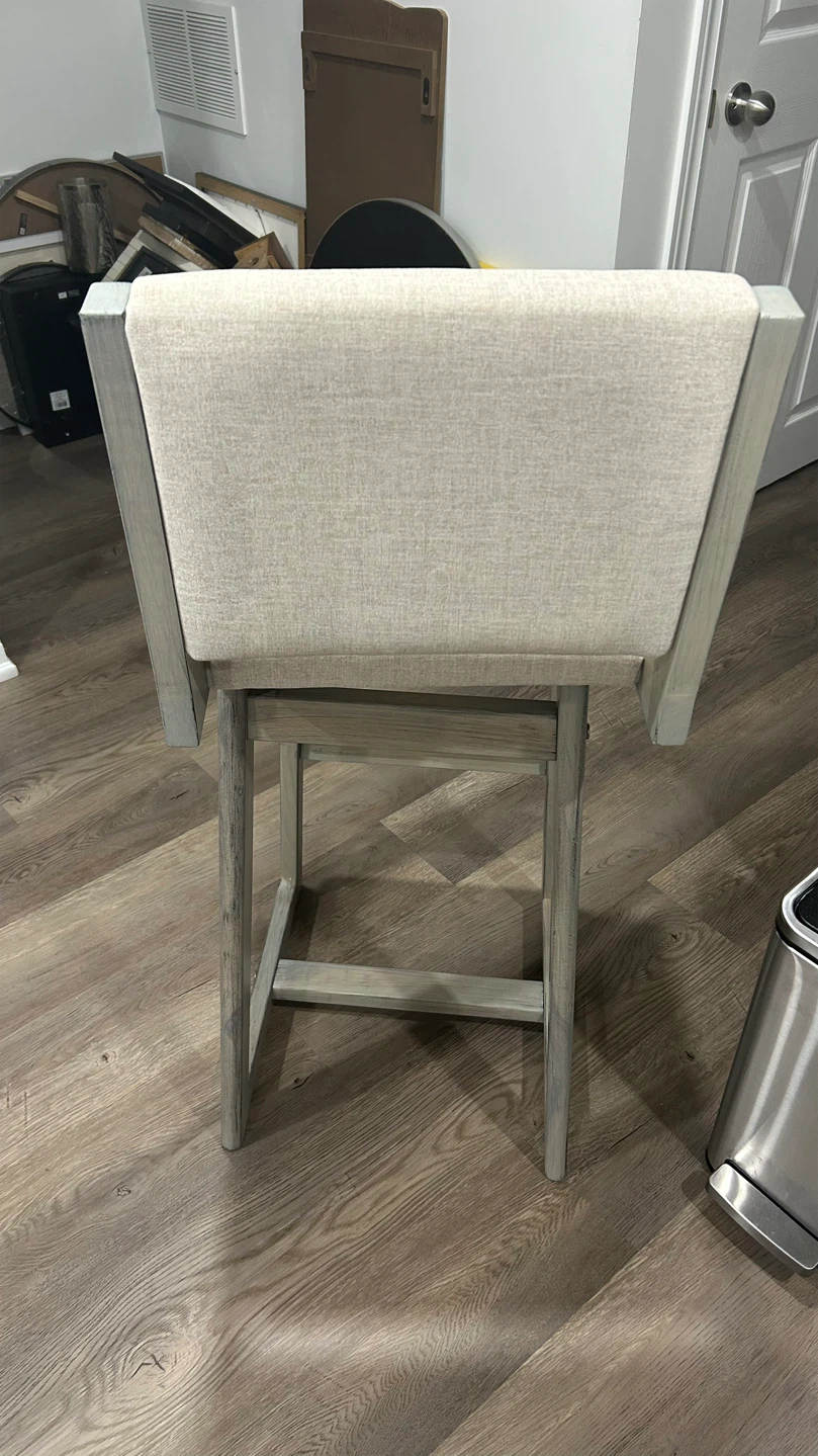 Set of two rustic bar stools - photo 2