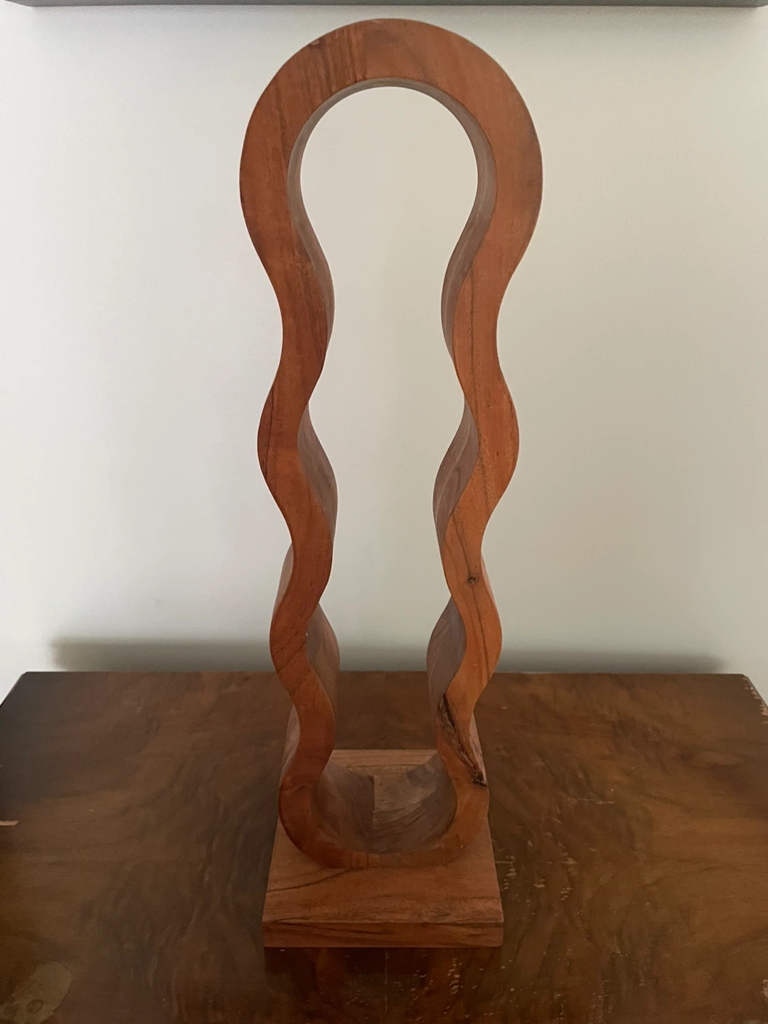 Wine rack, solid wood