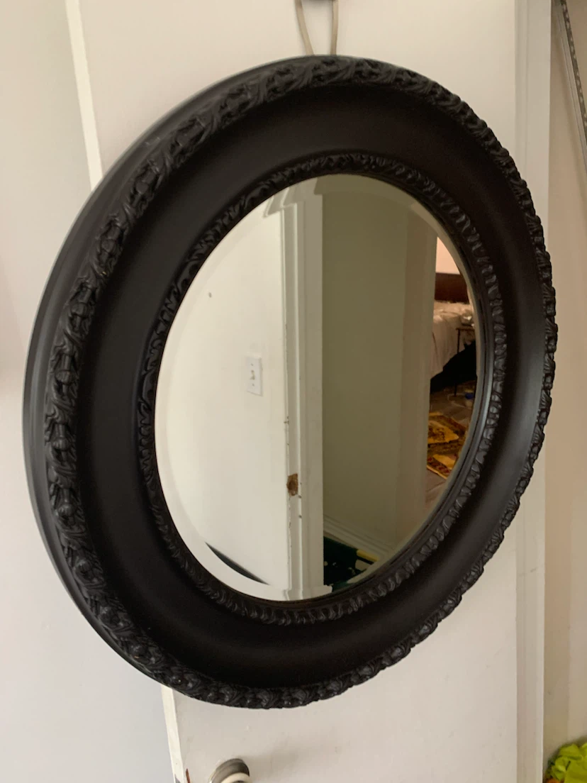 Decorative Round Wall Mirror - photo 2