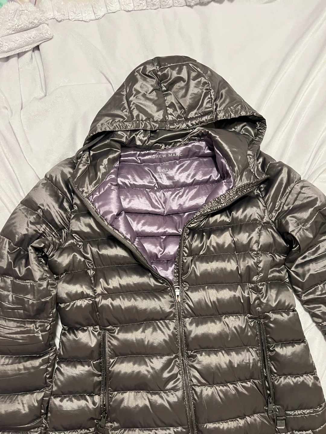 Women’s Andrew Marc Lightweight Down Jacket - photo 3