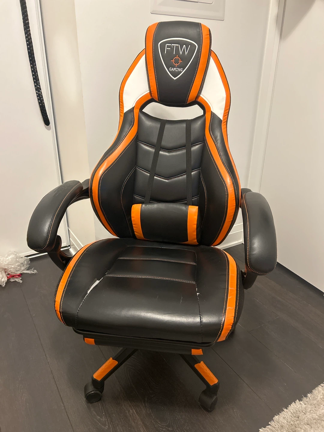 FTW Gaming Chair Black and Orange