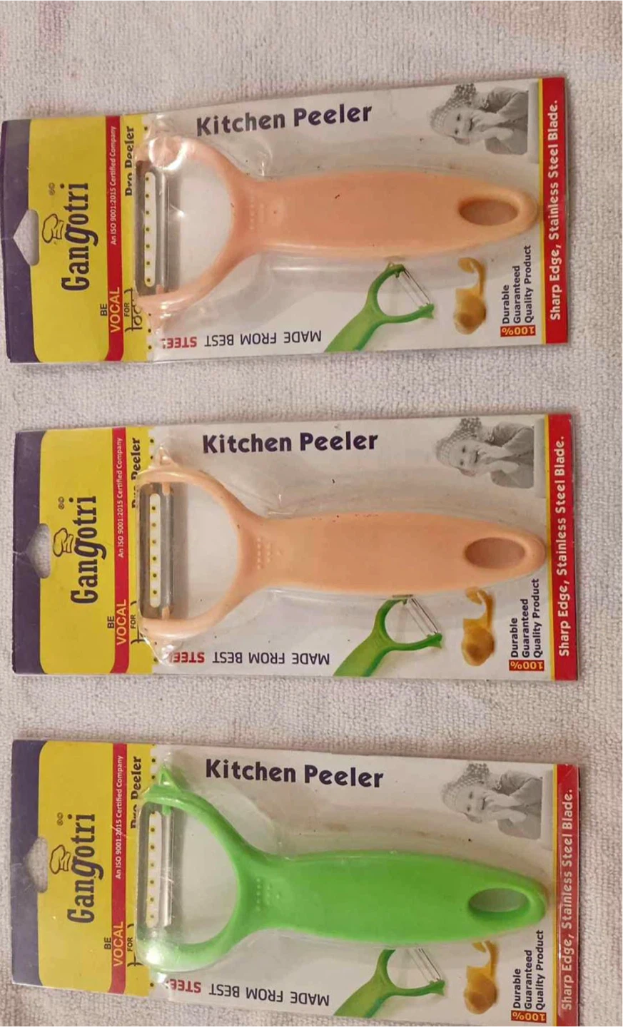 Kitchen Peelers - Set of 3