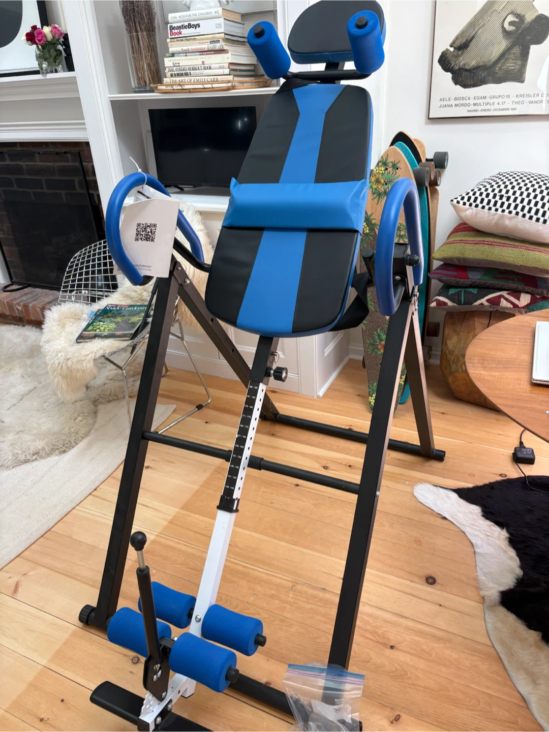 Inversion Table - Blue and Black - photo 2