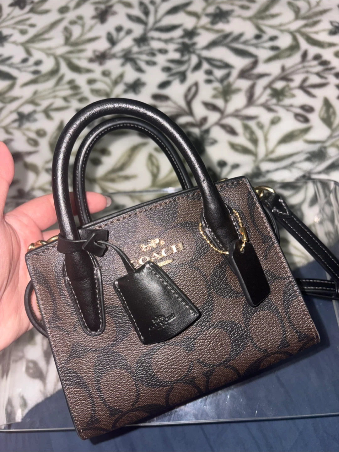 Coach Andrea Mini Signature Tote Bag - photo 2