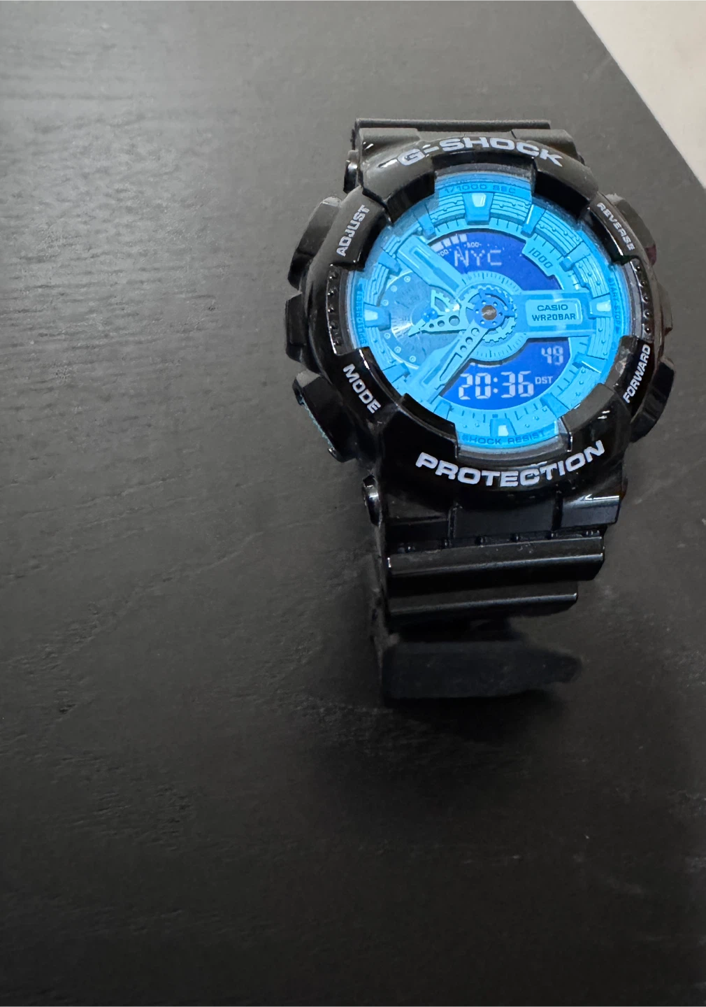 Casio G-Shock GA-110B-1A3 Module 5146 - Rare Blue Dial - photo 2