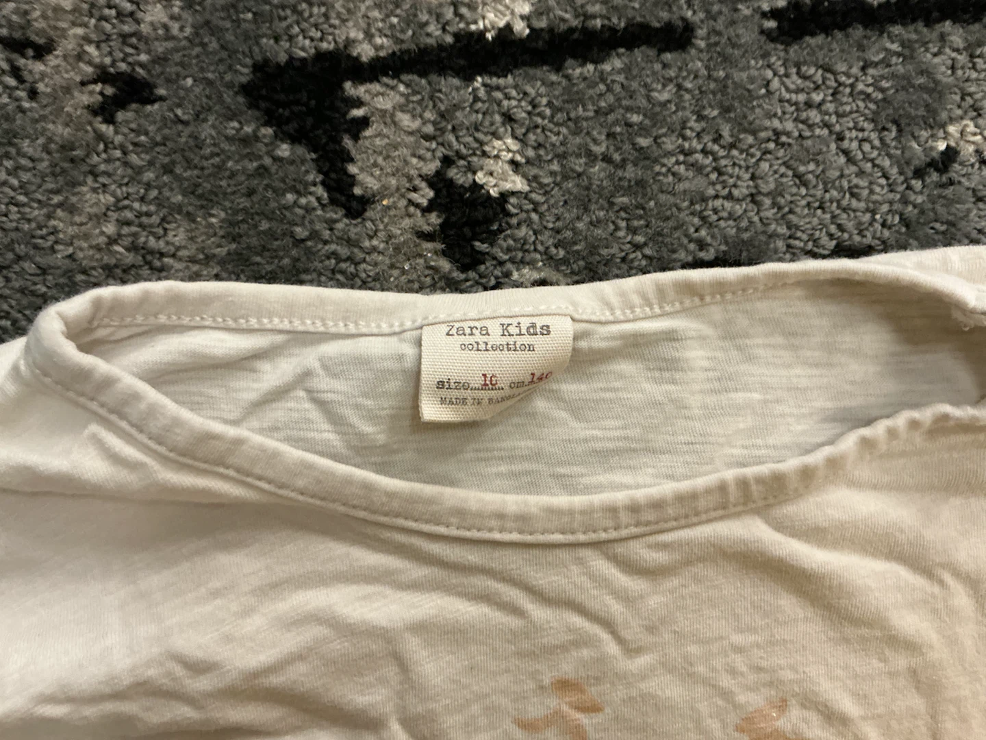 Zara Kids Girls Long Sleeve Shirt & Gap Joggers Set - photo 3