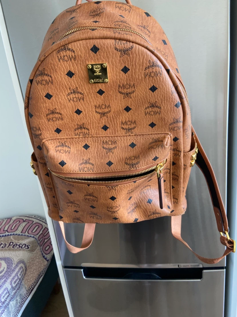 MCM Stark Backpack with Studs