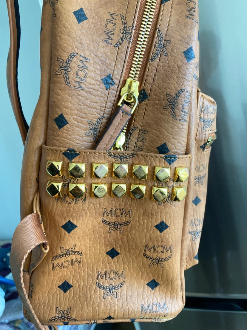 MCM Stark Backpack with Studs - photo 2