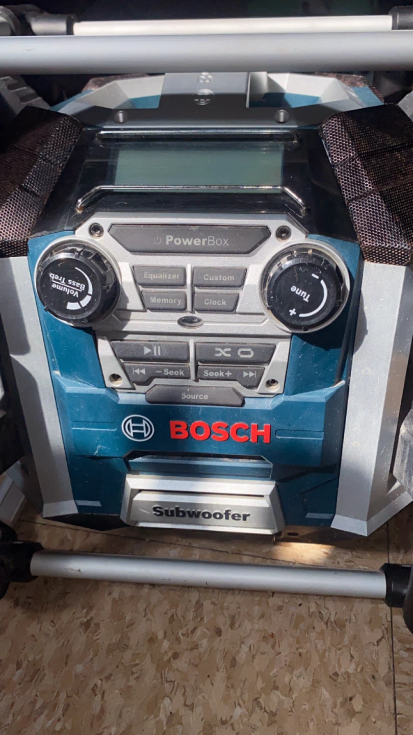 SubWoofer construction site Bluetooth Speaker