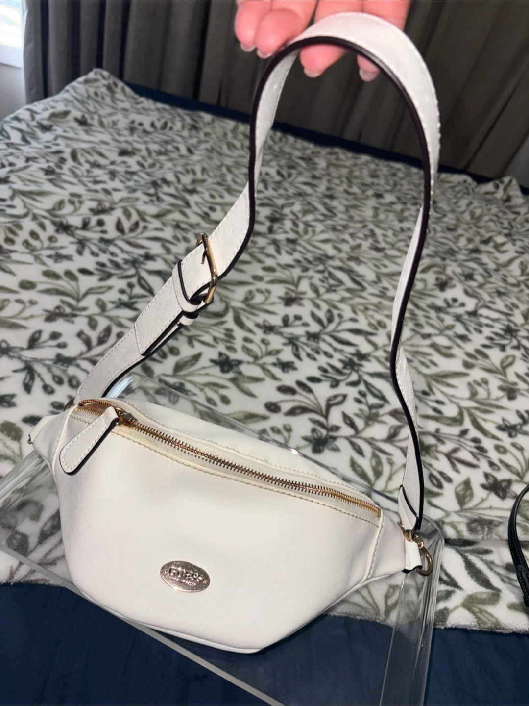 Guess White Belt Bag