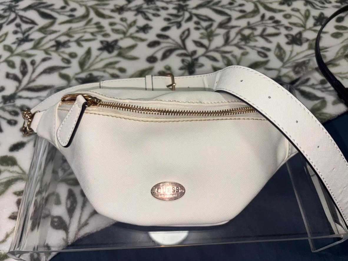 Guess White Belt Bag - photo 2