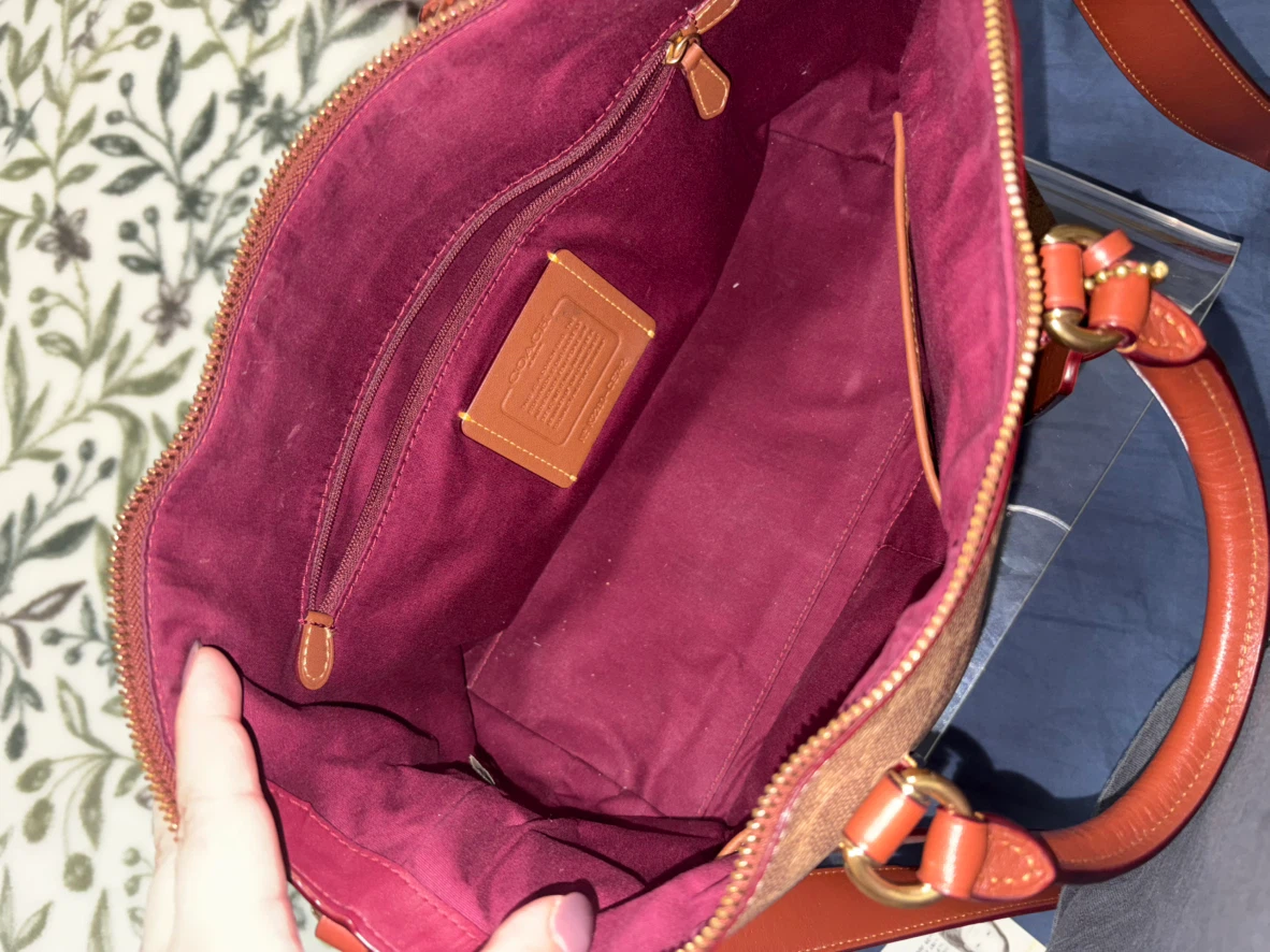 Coach Signature Canvas Satchel - photo 2