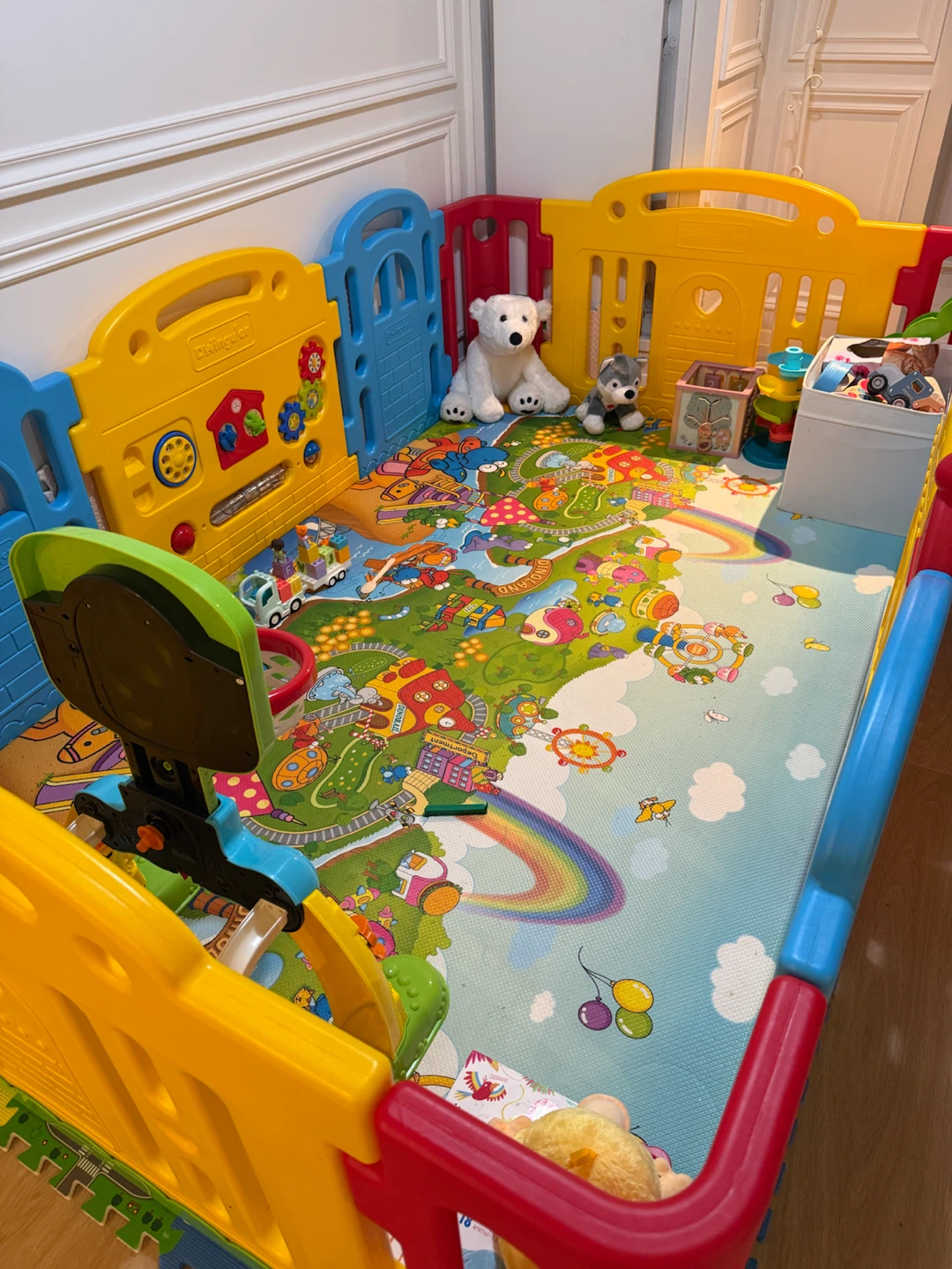 Dwingular Baby Playpen + Playmatt