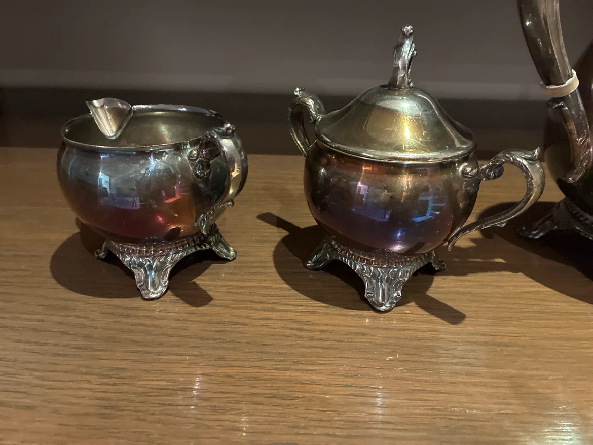 Vintage Silver-Plated Tea Set - photo 2