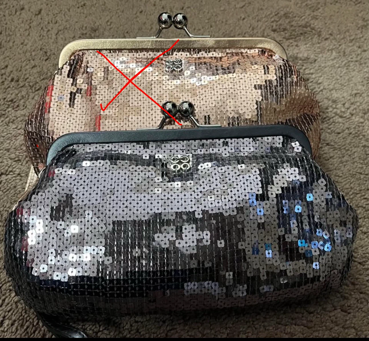 New Coach Clutches. Price : $120.00 each