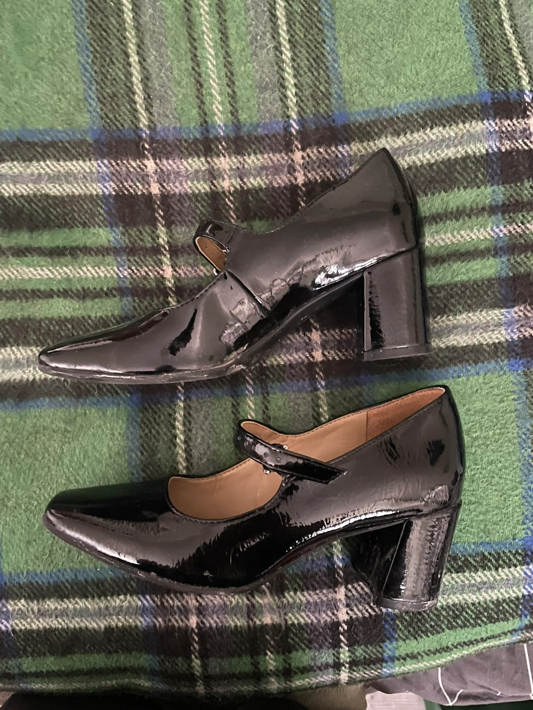 Naturalizer Black Patent Mary Jane Heels - photo 3