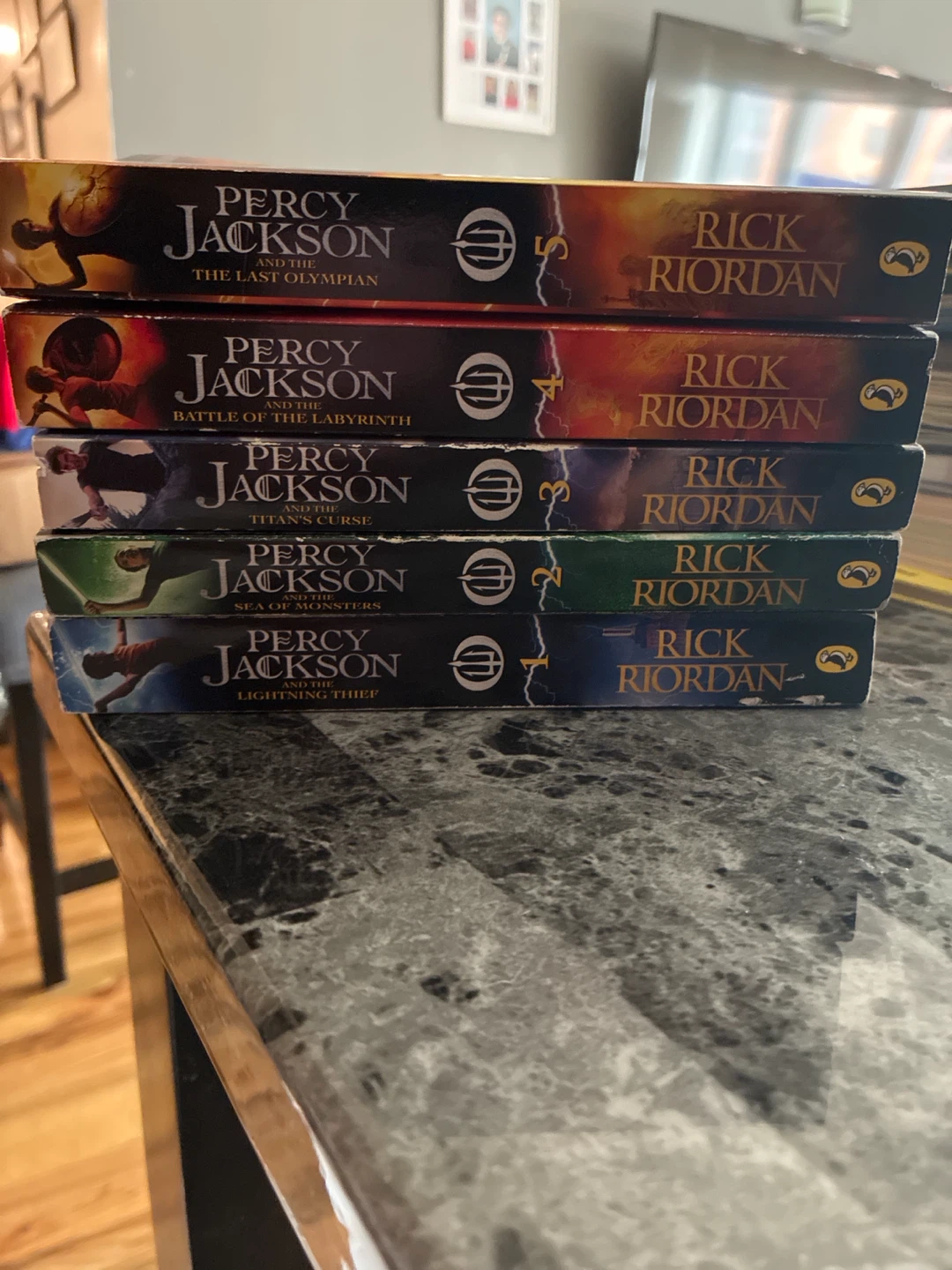 Percy Jackson Book Series by Rick Riordan